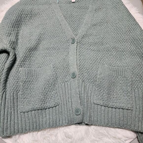 LC Lauren Conrad Shaker Crop Cardigan - Picture 8 of 13